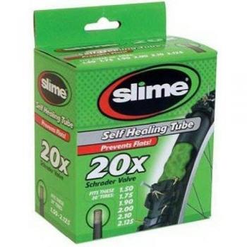 Cámara Slime con válvula Schrader, 20 x 1.5-2.125, para BMX