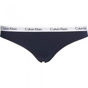 Calvin Klein Strings Femme, Bleu, L (Lot de 2)