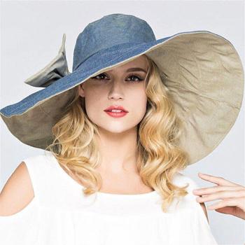 Xthree Reversible Beach Hat for Women