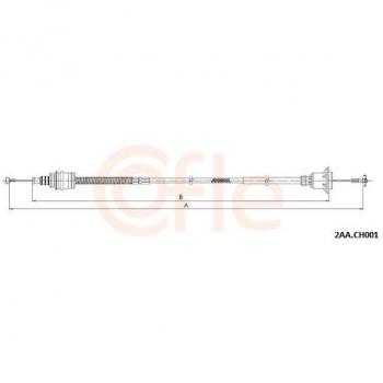 Cavo di Frizione COFLE 2AA.CH001