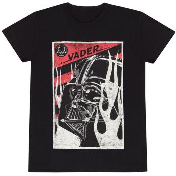 Star Wars Vader Frame Herren T-Shirt schwarz S-XXL