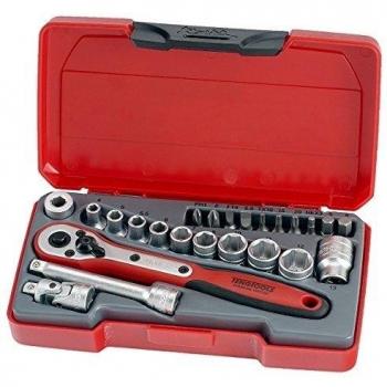 Juego de llaves de vaso 1/4 Tengtools T1424