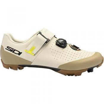 Sidi Physis Veloschuhe (45) – Beige/Weiß Unisex
