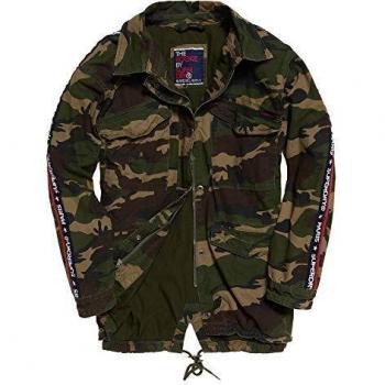 Superdry Shacket Lilith Camo para Mujer S