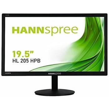 Hannspree HL205HPB 19.5 HD+ LED Computer Monitor with HDMI, VGA, VESA and Speaker