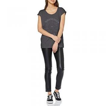 BILLABONG T-Shirt Femme All Night Off Black XS