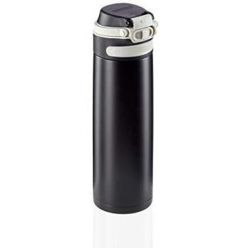 Bouteille d'eau isotherme Leifheit 600 ml Noir