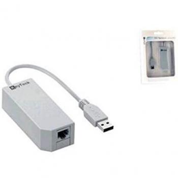 Scheda di Rete Wii: Keyteck WII‑29 con Cavo USB 2.0 RJ‑45