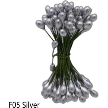 50pcs 10mm Double Headed Floral Stamen for Crafting and DIY