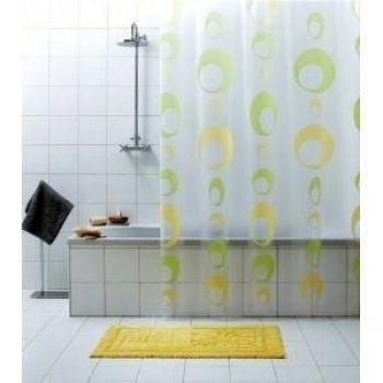 Estampado Burbujas Agua Verde Ducha