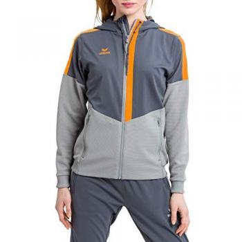 Erima Training Kapuzenjacke für Frauen Grau 38