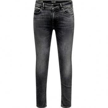 Only & Sons 22029827 – Slim‑Fit Jeans, grauer Alltagslook