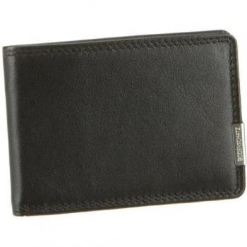 Echtes Leder‑Portemonnaie „Bodenschatz“ – Schwarz