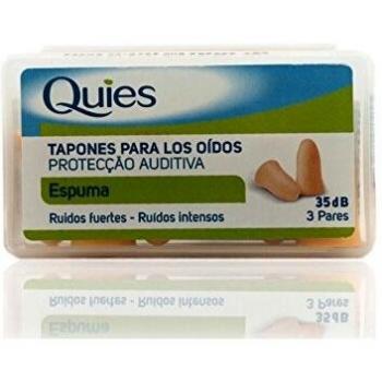Quies Skin Color Foam Earplugs 6 Pack