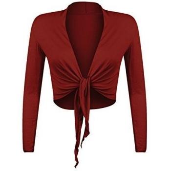 Bolero Borgoña con Detalle Elegante