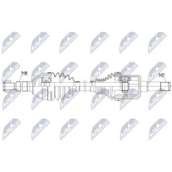 Astra J GTC Arbre de transmission NTY NPW-PL-065
