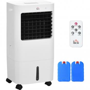 HOMCOM Air Cooler with 15L Water Tank
