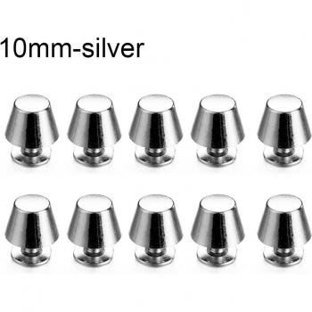 Clous métalliques punk pour tissu 10/12mm