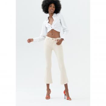 Jeans Bella Flare Cropped Estiloso