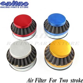 Vielfarbiger Luftreinigerfilter 58mm geeignet für 47cc 49cc 2-Takt-Motoren Vergaser Minimotos Quad ATVs Dirt Pocket Bikes