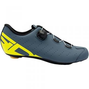 Sidi Fast 2 Fahrradschuhe Blau und Gelb