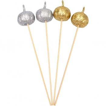 Set Decorativo de Calabazas: 4 Uds. Halloween
