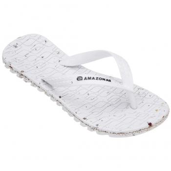 Jungen‑Eco‑Flip‑Flop Amazonas – Weiße Sandalen