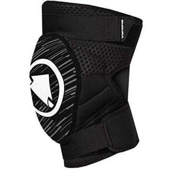 Endura Strack Protector II Ginocchiere, Nero/Bianco S/M