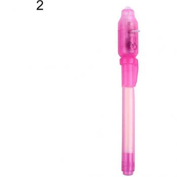 Stylo à encre invisible avec lumière UV pour créations de Noël