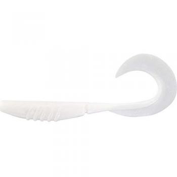 Leurre Souple Megabass X‑Layer Curly 125 mm – Couleur Blanc Solide