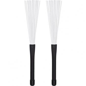 Retractable Nylon Drum Brushes with Rubber Handles