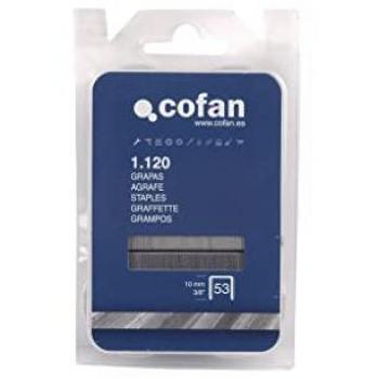 Kit d’agrafes 53 × 10 mm en blister (1 120 pièces)