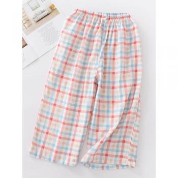 Verano Rizo Azul: Pantalones Recortados Japoneses
