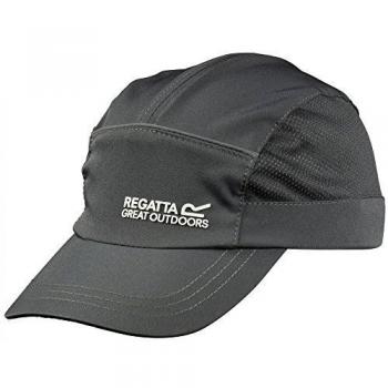 Regatta Kinder Shadie Baseball-Cap, Seal Grey, Größe M