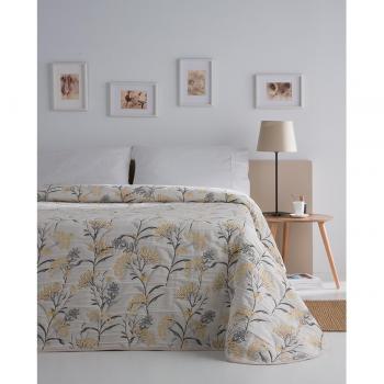 Colcha Jacquard Reversible Zurek Beige 180X270 Cm