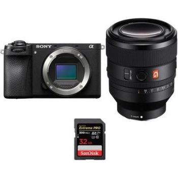 Kit Alpha 6700 Sony : 50 mm f/1.2 GM + SDXC 32 GB Extreme PRO + PDF Guide