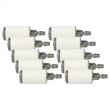 10x Vhbw Fuel Filters for Husqvarna 125R, 128 Series, and 281 Models