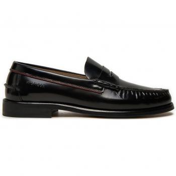 Mokassin Tommy Hilfiger FM0FM05362 Schwarz – Blockabsatz Slipper