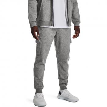 XL-Regular Grey Under Armour Men's Rival Fleece Cargo Joggers