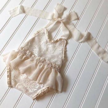 Traje de verano para niña recién nacida