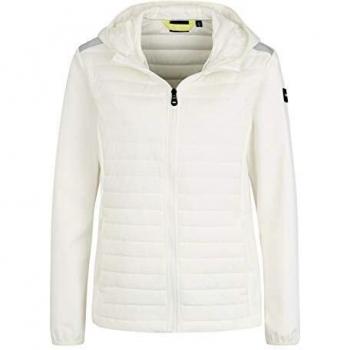 CMP Damenfixhülle Jacke – Bianco Gesso, Größe 38