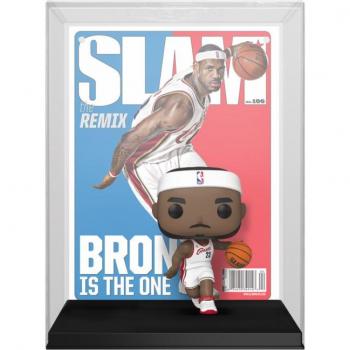 Figurine à l'effigie de LeBron James sur la couverture de Slam Magazine (Funko Pop)