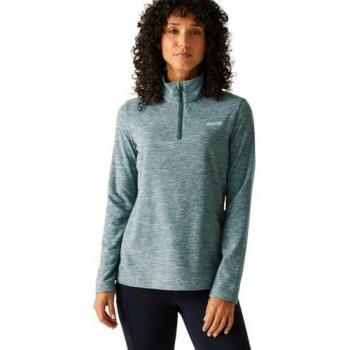 Damen-Regatta Green Fleece‑Pulli mit halbem Reißverschluss – Marl