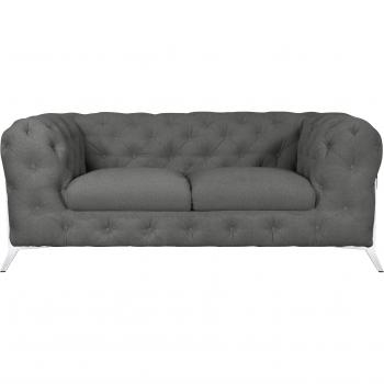 Leonique Chesterfield-Sofa »Amaury«, luxuriöse Knopfheftung und moderne Optik