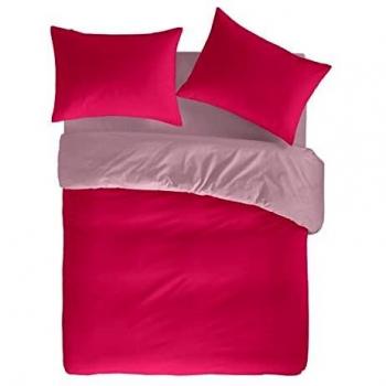 NAF NAF Funda Nórdica Doble Reversible Fucsia Rosa