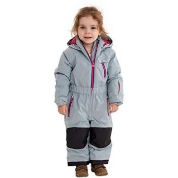 Skianzug KILLTEC KW 102 MNS ONPC Gr. 122/128, blau (stahlblau), Kinder, 100% Polyester