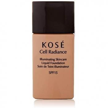SPF15 Kosé Cell Radiance Liquid Foundation 204 Light Tan 30ml