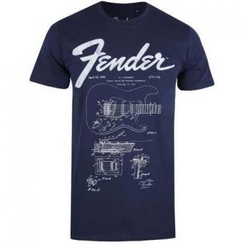 Maglietta da Uomo Fender con Stampa Innovativa