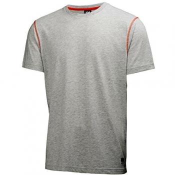 T-Shirt Oxford, Größe 2XL, grau-meliert