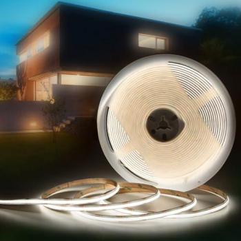 Hexim LED Stripe COB – RGB/W CCT oder Kalt-, Neutral-, Warmweiß (Warmweiß 0.5M)